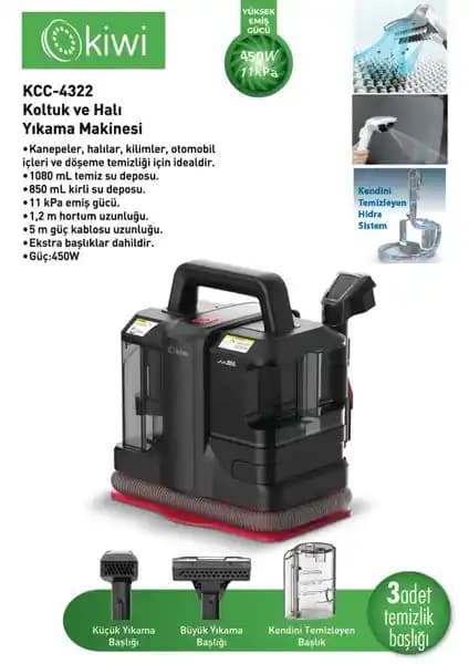 Kiwi KCC-4322 ve KCC-4323 Yıkama Makineleri Karşılaştırması ve Özellikleri