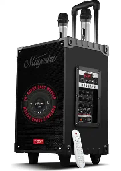 Powerway MT70 Taşınabilir Karaoke ve Ses Sistemi Yüksek Ses Gücü ve Çok Yönlü Bağlantı Özellikleriyle