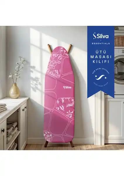 Silva Pembe Ütü Masası Bezi: Sağlıklı ve Yüksek Performanslı Ütüleme Çözümü