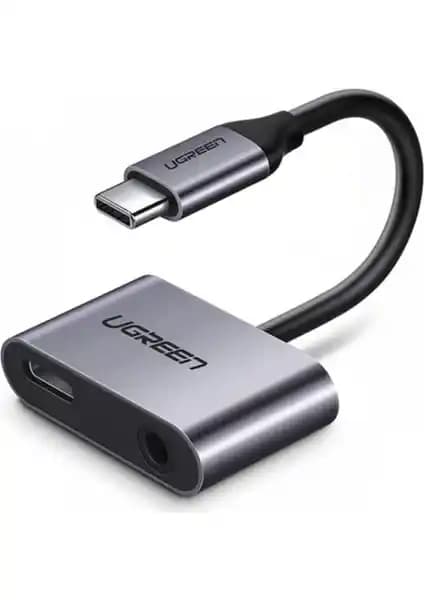 Ugreen Type-C 3.5mm Kulaklık ve Şarj Dönüştürücü: Çok Fonksiyonlu Mobil Cihaz Adaptörü