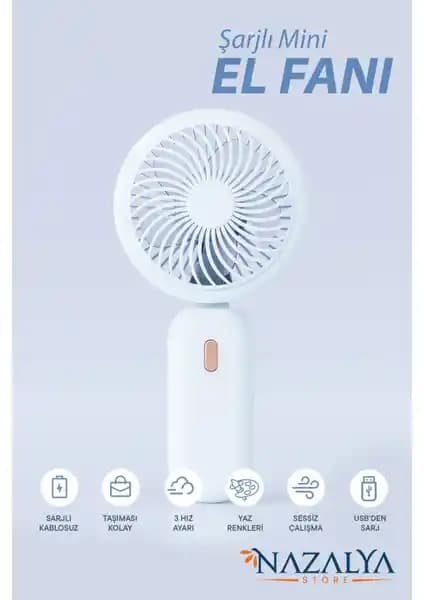 Nazalya Taşınabilir Fanlar Karşılaştırması: Ofis ve Seyahat İçin En İyi Seçenekler