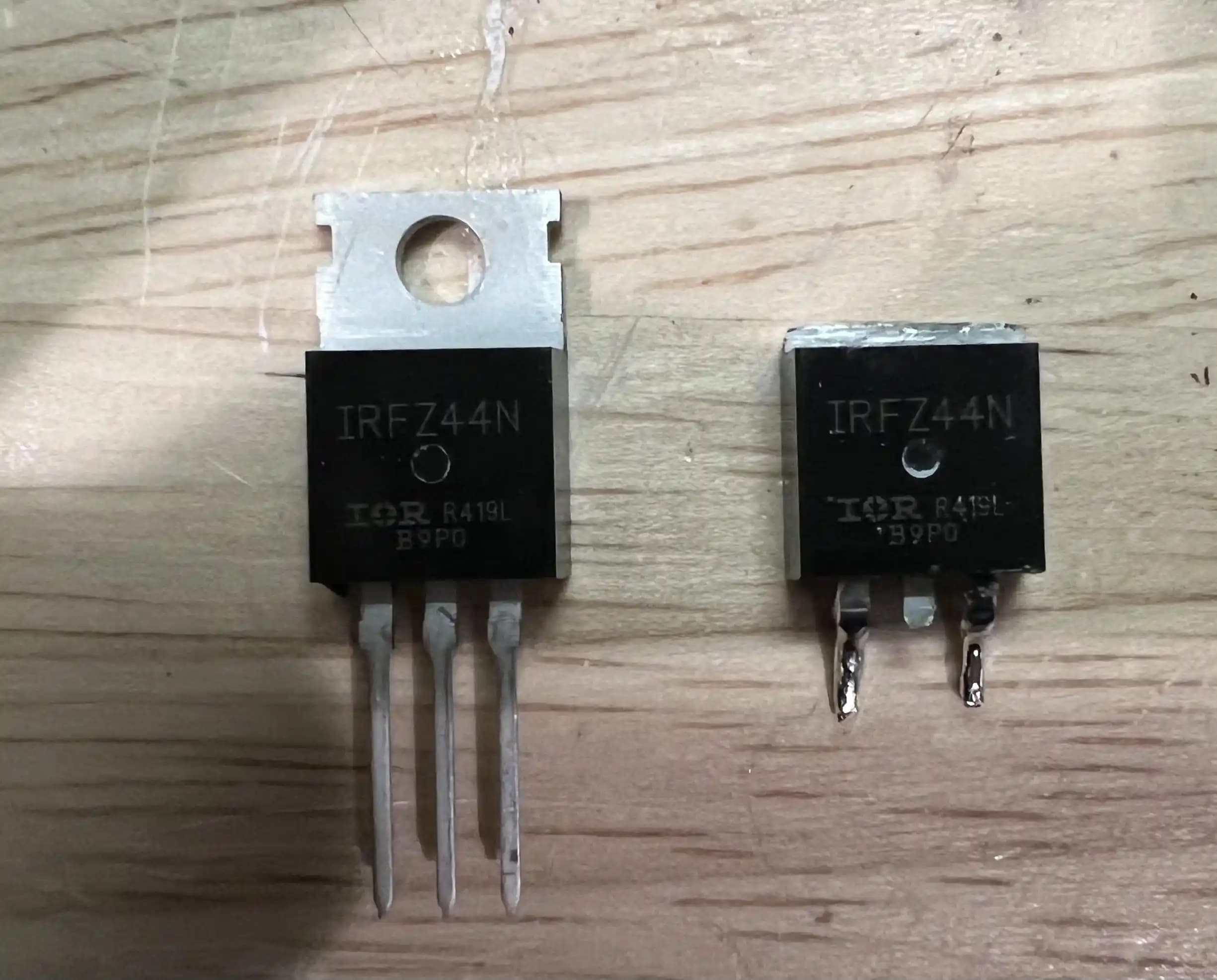 Delikli MOSFET'lerin SMD Paketlerine Dönüştürülmesi ve D2PAK/TO-263 Standardı İncelemesi