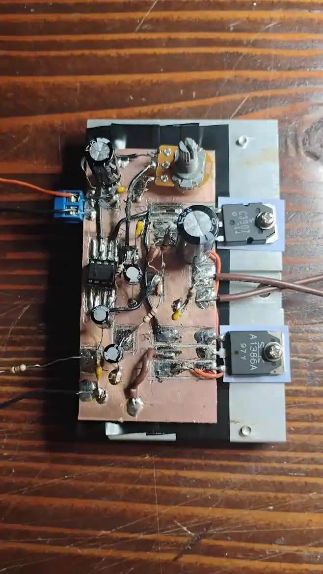 Dremel ile PCB Üzerinde Tasarlanan Audio Güç Amplifikatöründe Stabilite ve Performans İyileştirmeleri