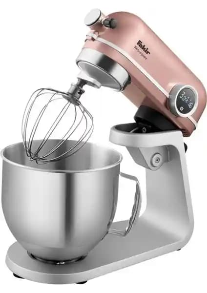 Fakir Retroplex Standlı Mikser Rosie: 1000W Güç ve Geniş Kapasiteli Retro Tasarım