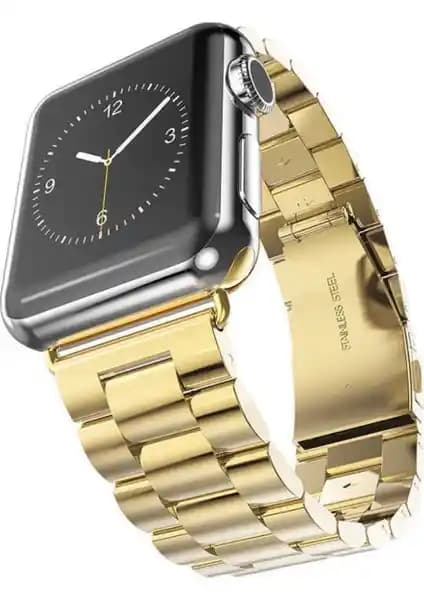 Fibaks Paslanmaz Çelik Kordon ile Apple Watch Series 10/11 ve Önceki Modeller İçin Şık ve Dayanıklı Seçenek