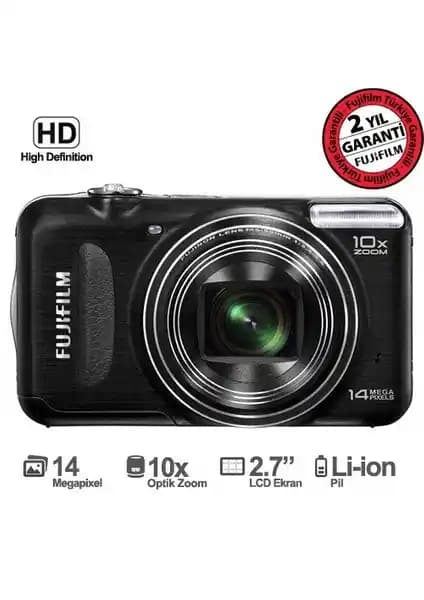 Fujifilm Finepix T200: 14MP, 10x Optik Zoom ve HD Video Özellikli Kompakt Dijital Kamera