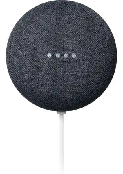 Google Nest Mini 2.Nesil Akıllı Hoparlör Siyah – Gelişmiş Ses ve Akıllı Ev Kontrolü
