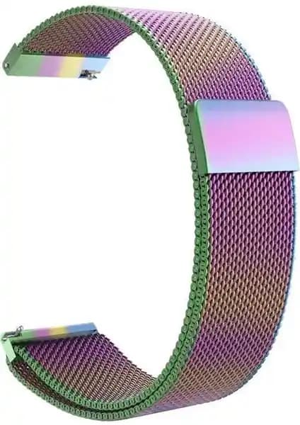 Huawei Watch GT 46mm için Şık ve Dayanıklı Milano Loop Mıknatıslı Kordon