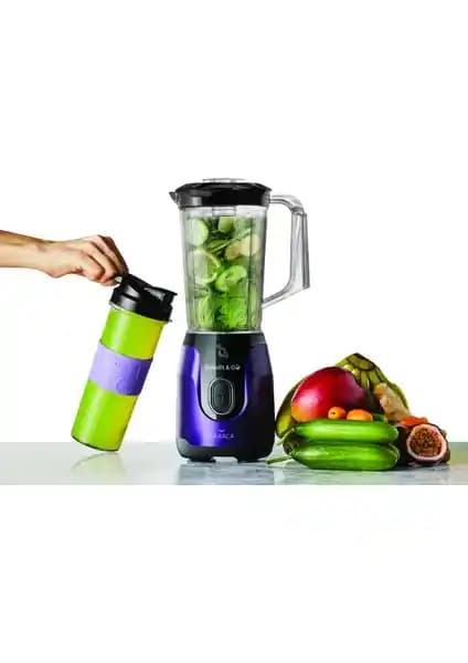 Karaca Blendfit Mor Smoothie Go Set: Ergonomik ve Güçlü Kişisel Blender Seçeneği
