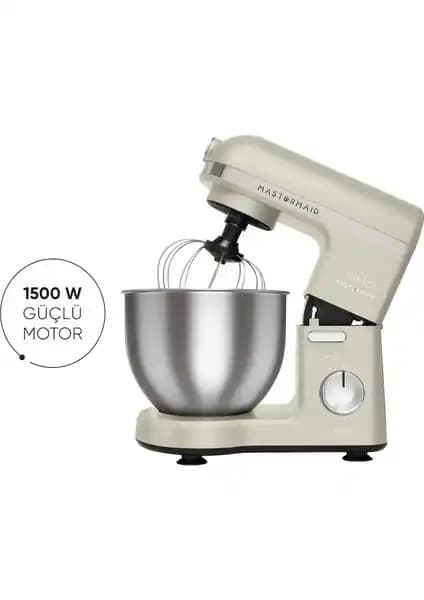 Karaca Mastermaid Chef Stand Mikser 1500W 5 Lt - Güçlü ve Estetik Mutfak Yardımcısı