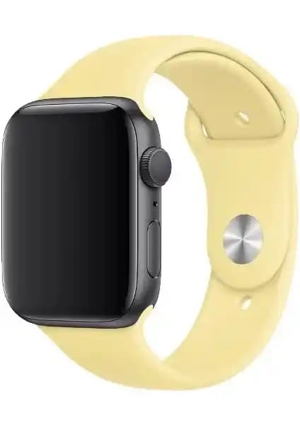 Mi7a Apple Watch Spor Silikon Kordon: Konfor ve Şıklık İçin Geniş Uyumluluk