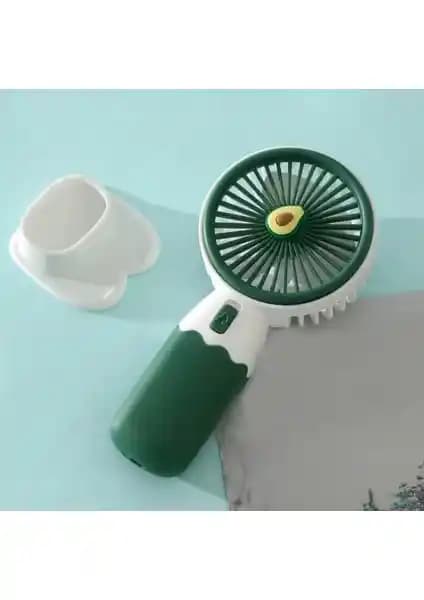 Monte Lua Şarjlı Mini El ve Masaüstü Fan: Kompakt, Taşınabilir ve USB Şarjlı Serinlik Çözümü