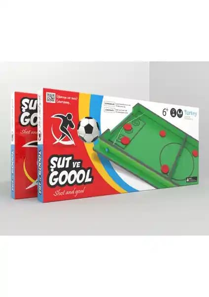 Redka Şut ve Gol Oyunu: Stratejik ve Eğlenceli Masa Oyunu 6 Yaş Üzeri İçin