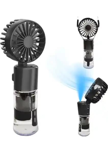 Robeve Elle Tutulabilir Taşınabilir Buharlı Vantilatör Fan ile Yazın Serinliği ve Nemlendirme