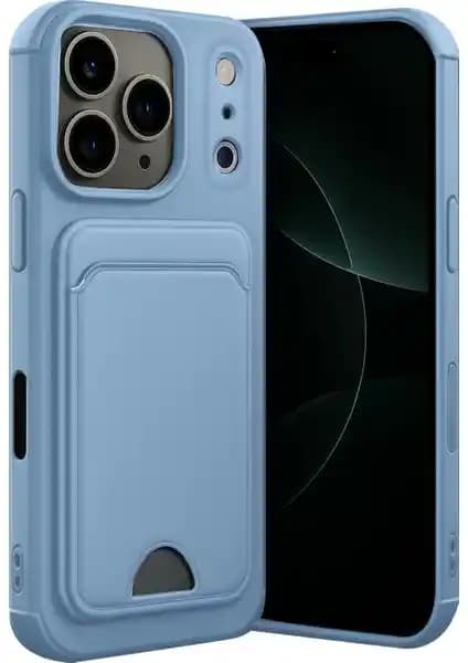 Wowacs iPhone 17 Pro Max Uyumlu Silikon Kartlıklı Kılıf ile Koruma ve Pratiklik