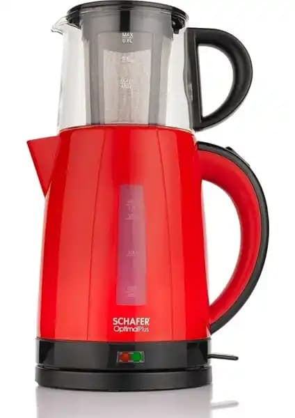 Schafer Elektrikli Çay Makineleri Karşılaştırması: Kırmızı ve Turkuaz Modelleri
