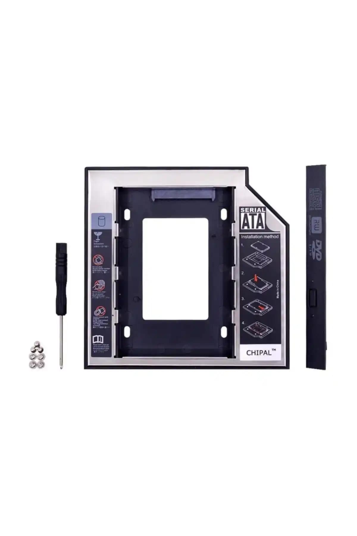 Alfais Al-4716 9.5mm SATA HDD Kızak Kutu Yüksek Kalite ve Fonksiyonellik