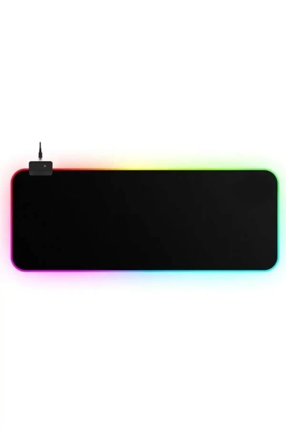 Genel Markalar RGB 13 Değişen LED'li Siyah Mousepad Geniş Alan ve Yüksek Performans Sunar