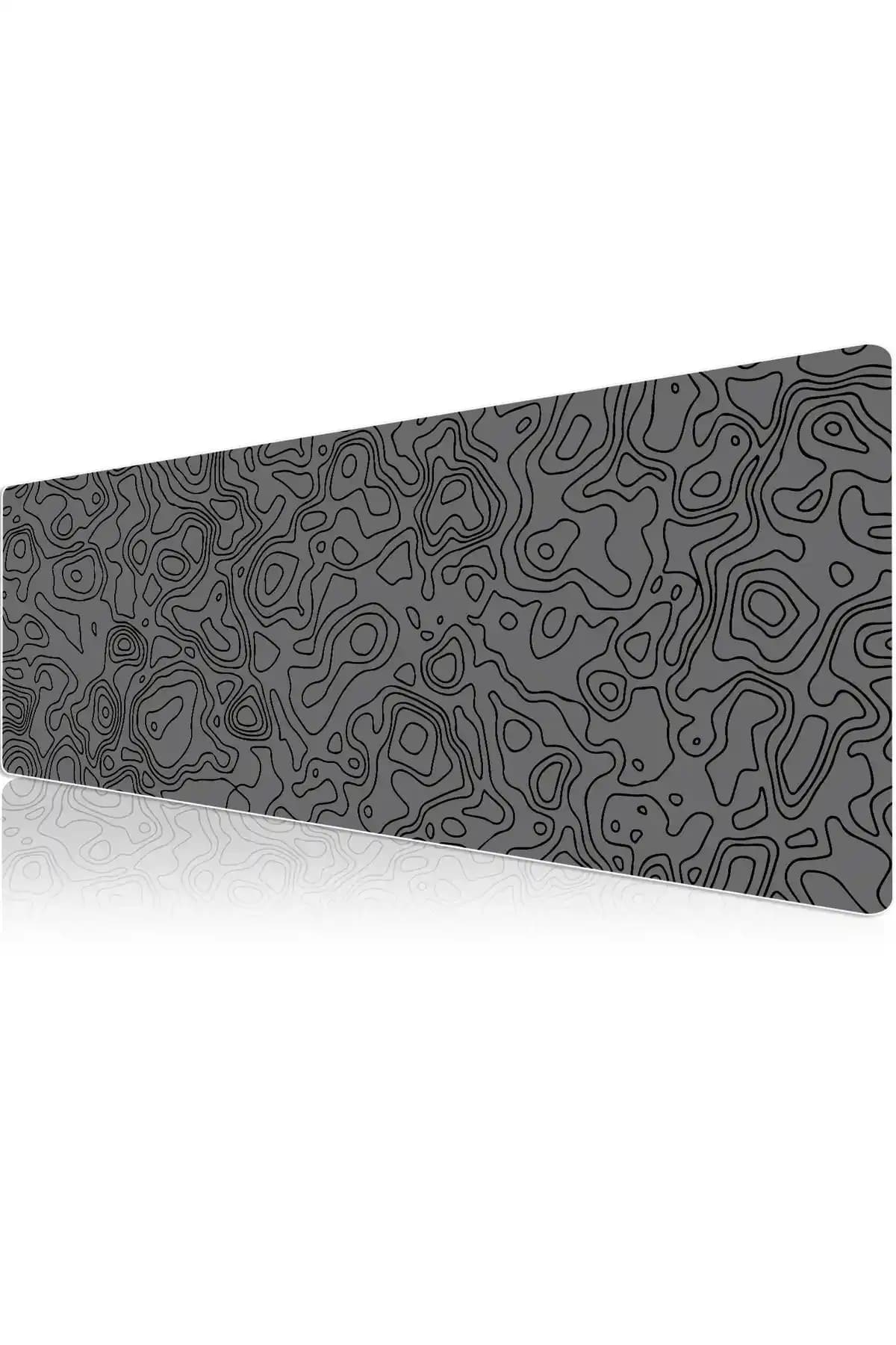 KlasseGear Pro Gri Map Lines 90x40 Cm XXL Gaming Mouse Pad Detaylı İnceleme ve Özellikler