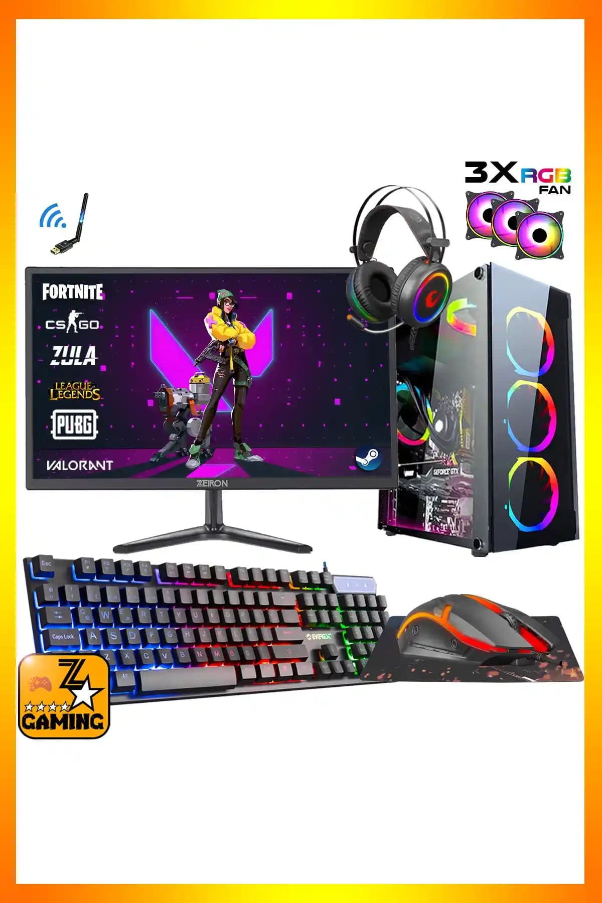 Zeiron Gsx12 Oyun ve Yüksek Performanslı Masaüstü Bilgisayar Özellikleri