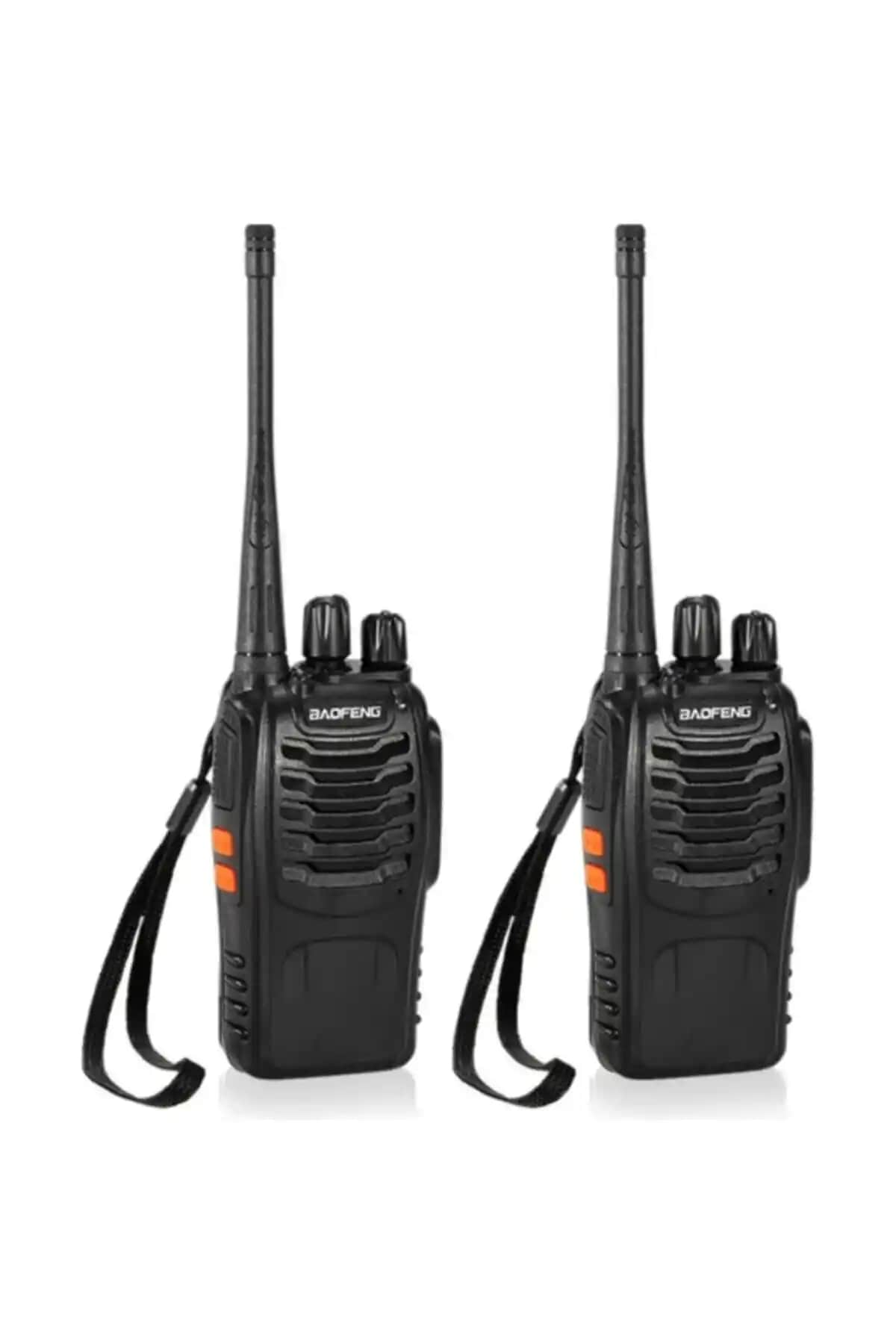 Baofeng 16CH UHF Siyah Telsiz Seti Profesyonel ve Amatör Kullanımlar İçin Uygun