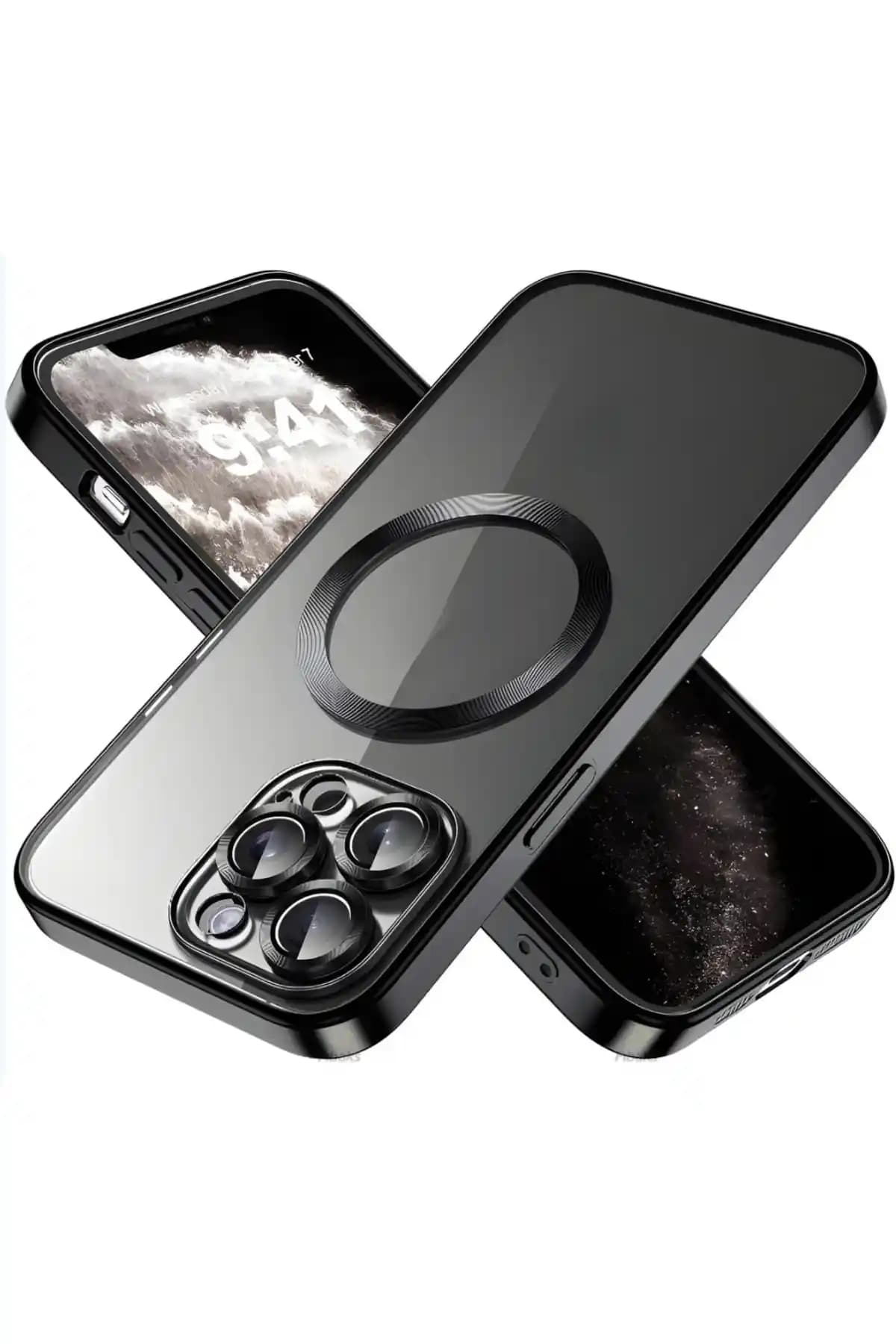 Fibaks Apple iPhone 11 Pro Max Uyumlu Şeffaf Renkli Logo Gösterişli Kılıf İnceleme ve Detaylar