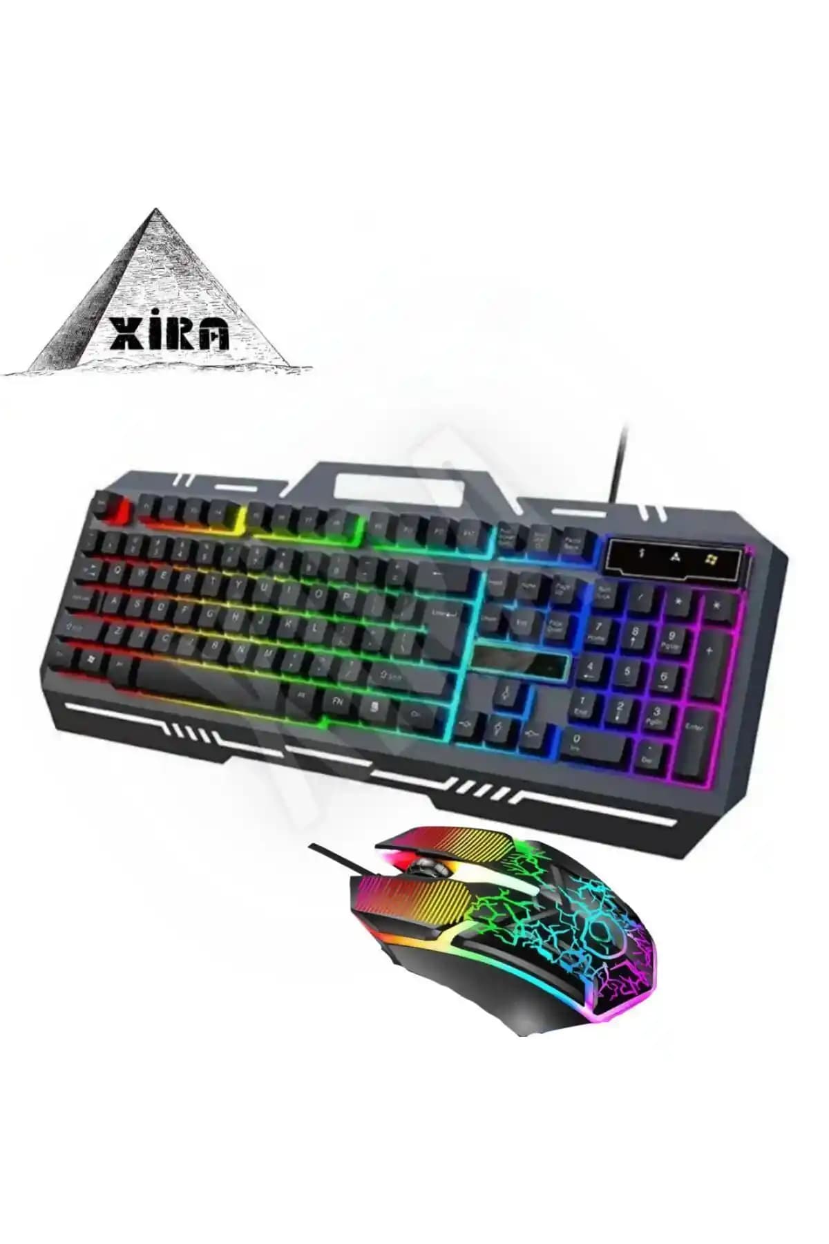 XİRA Metal Kasa RGB 2in1 Oyun ve Çalışma Klavye ve Mouse Seti İncelemesi