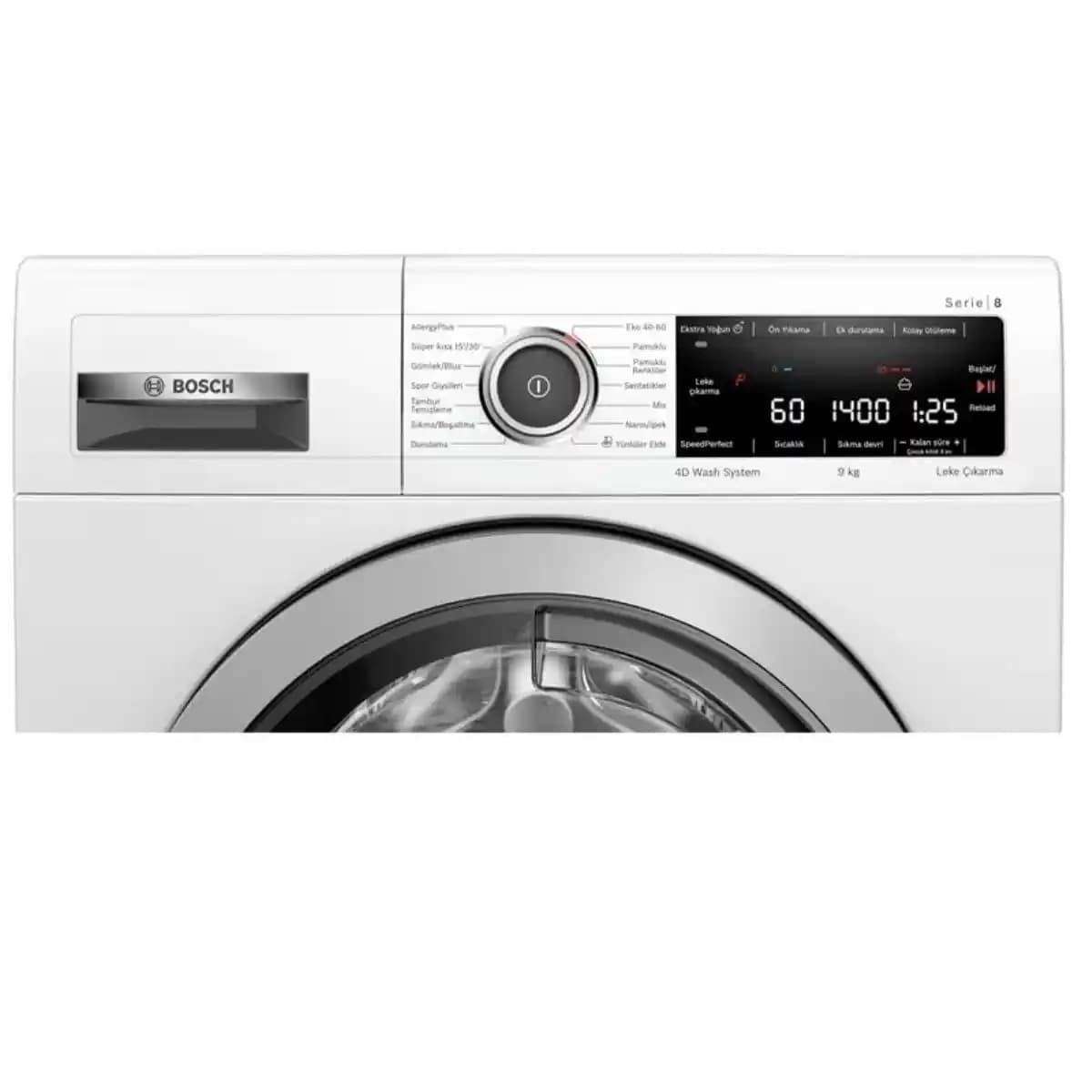 Bosch Seri 8 Çamaşır Makinesi Özellikleri ve Avantajları Hakkında Detaylı Bilgi