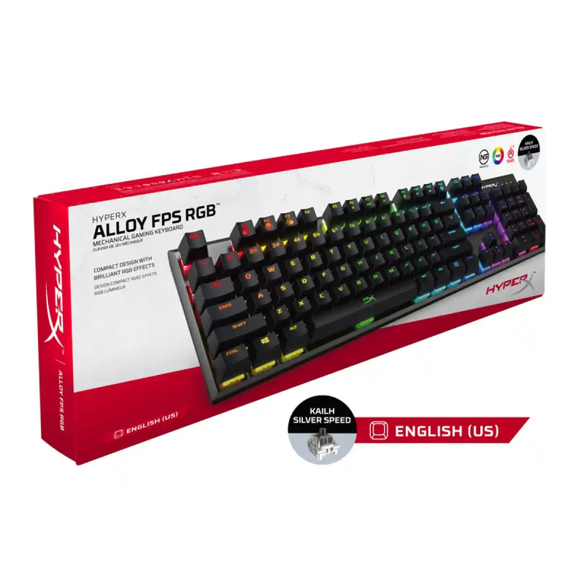 HyperX Alloy FPS RGB: Yüksek Performans ve Estetik Sunan Oyun Klavyesi