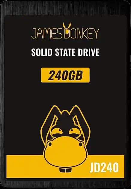 James Donkey 240 GB SSD ile yüksek performans ve güvenilirlik sağlayın
