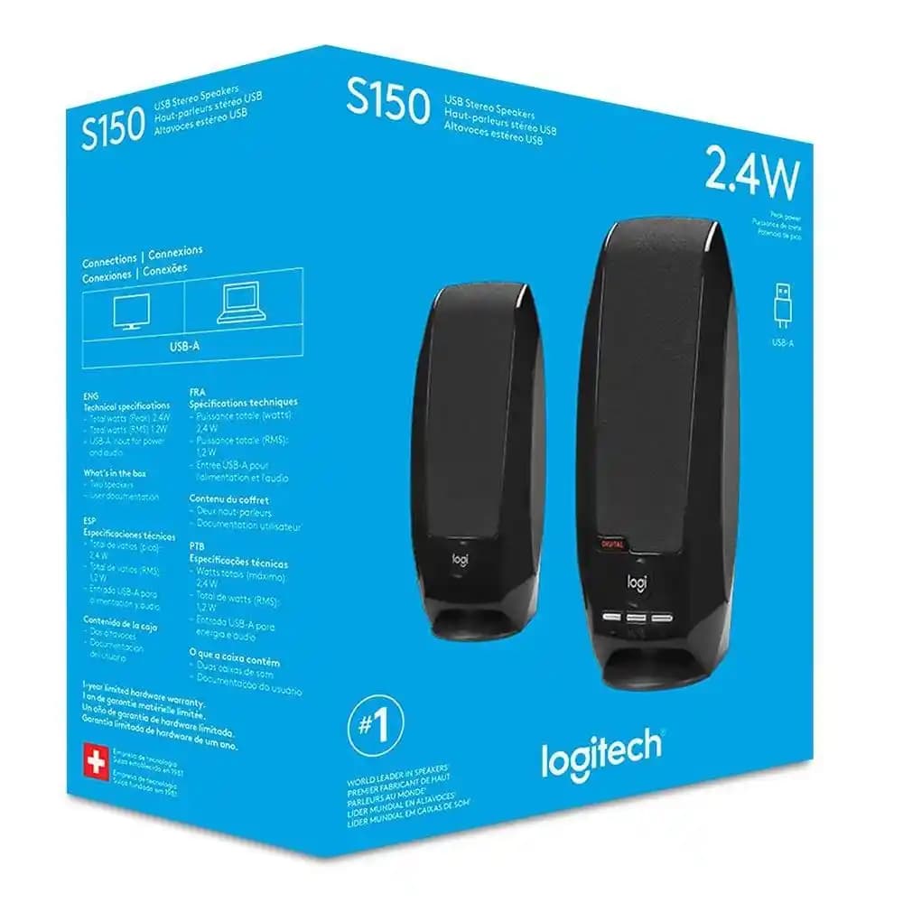 Logitech S150 USB Stereo Hoparlörler: Kompakt ve Güçlü Ses Deneyimi