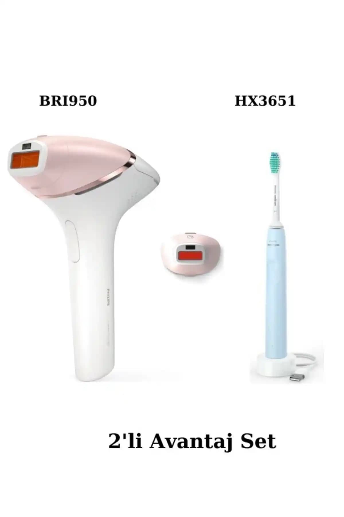Philips BRI950 Evde IPL Tüy Alma Teknolojisiyle Güvenli ve Etkili Çözüm