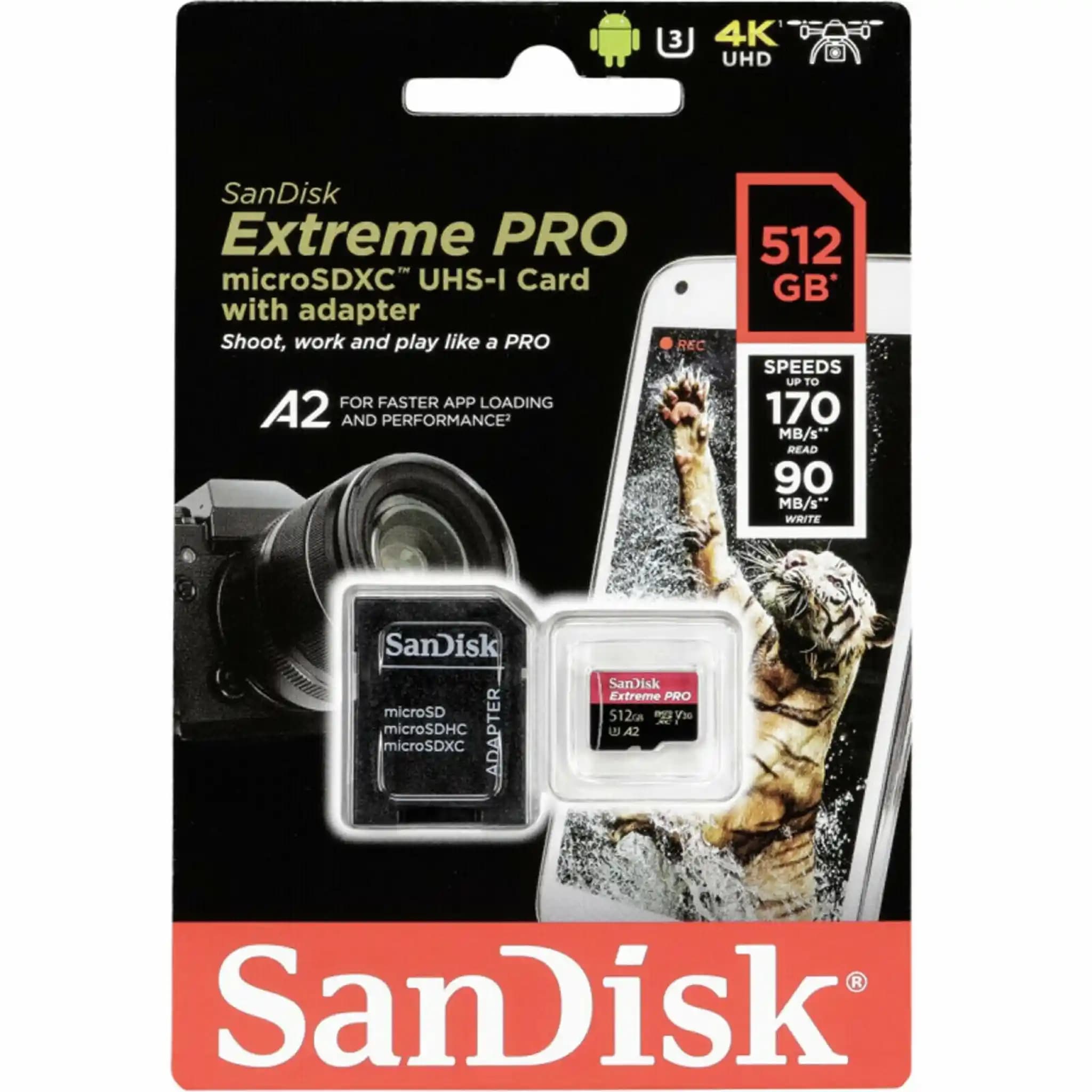 SanDisk Extreme Pro 512GB Yüksek Performanslı ve Güvenilir Taşınabilir Depolama Çözümü