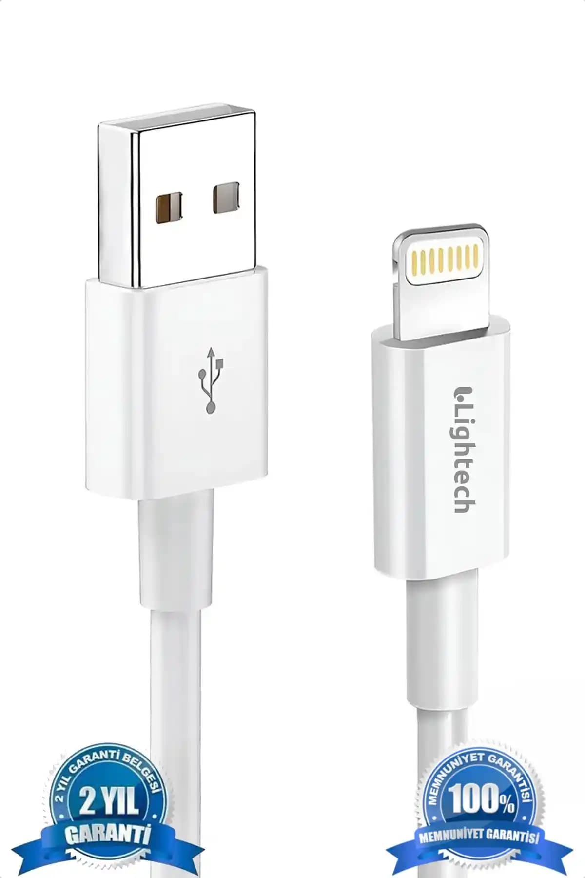 Lightech iPhone Lightning Kablosu: Hızlı ve Güvenilir Şarj İçin Dayanıklı Çözüm