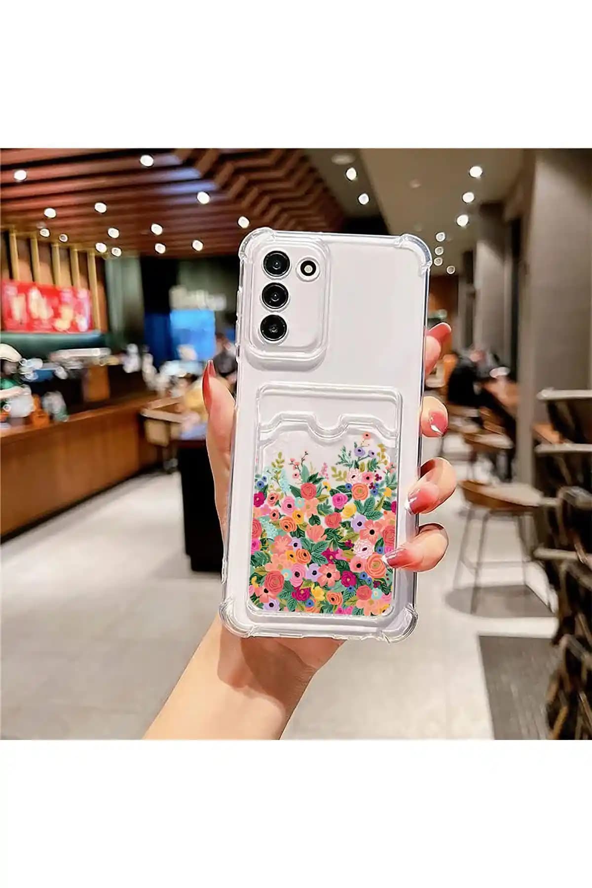 Samsung Galaxy A54 için Kamera Koruyucu ve Antishock Premium Silikon Kılıfı