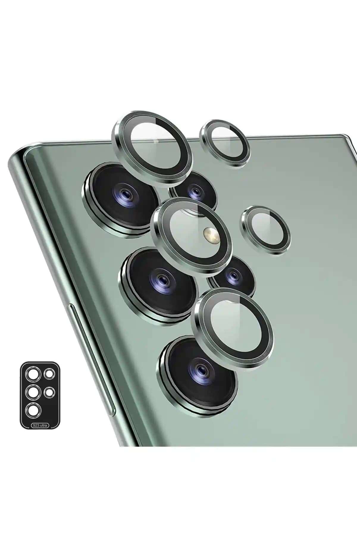 Samsung Galaxy S23 Ultra İçin Fibaks 5 Parça Kamera Lens Koruyucu Cam Detaylı İnceleme