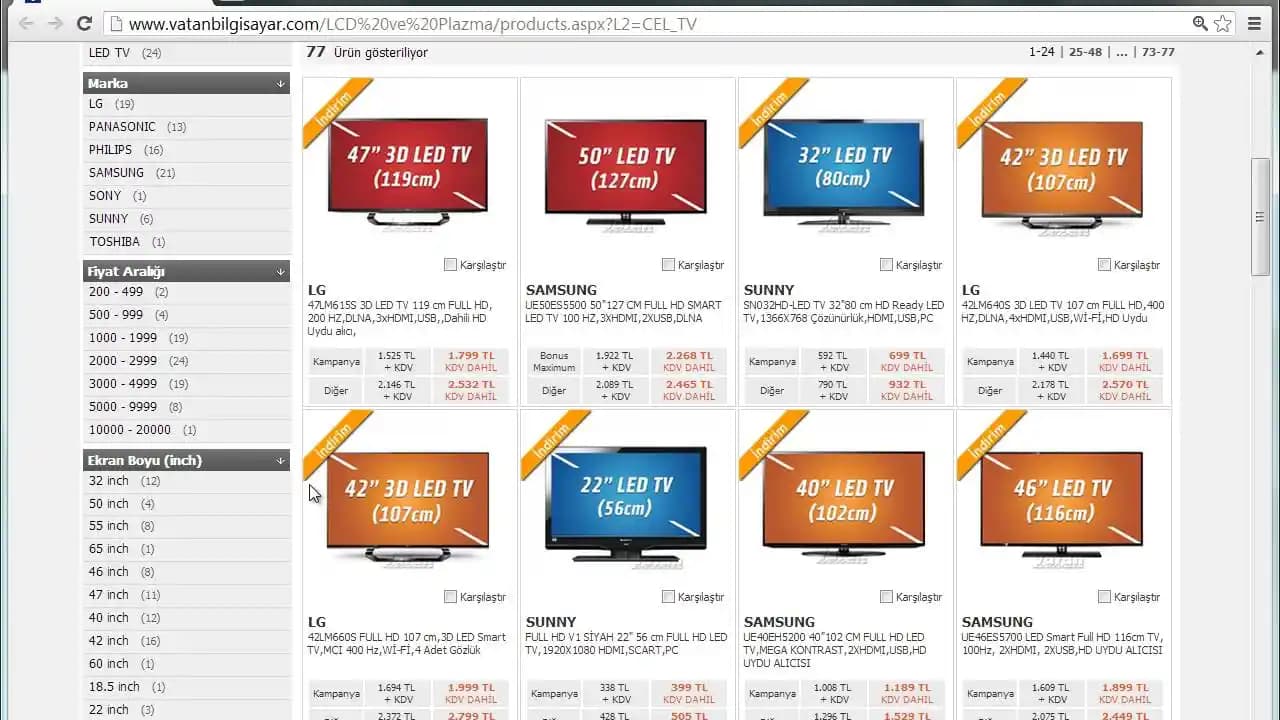 Televizyon Ekran Boyutu Seçimi ve İnç Ölçüsü Hakkında Bilmeniz Gerekenler