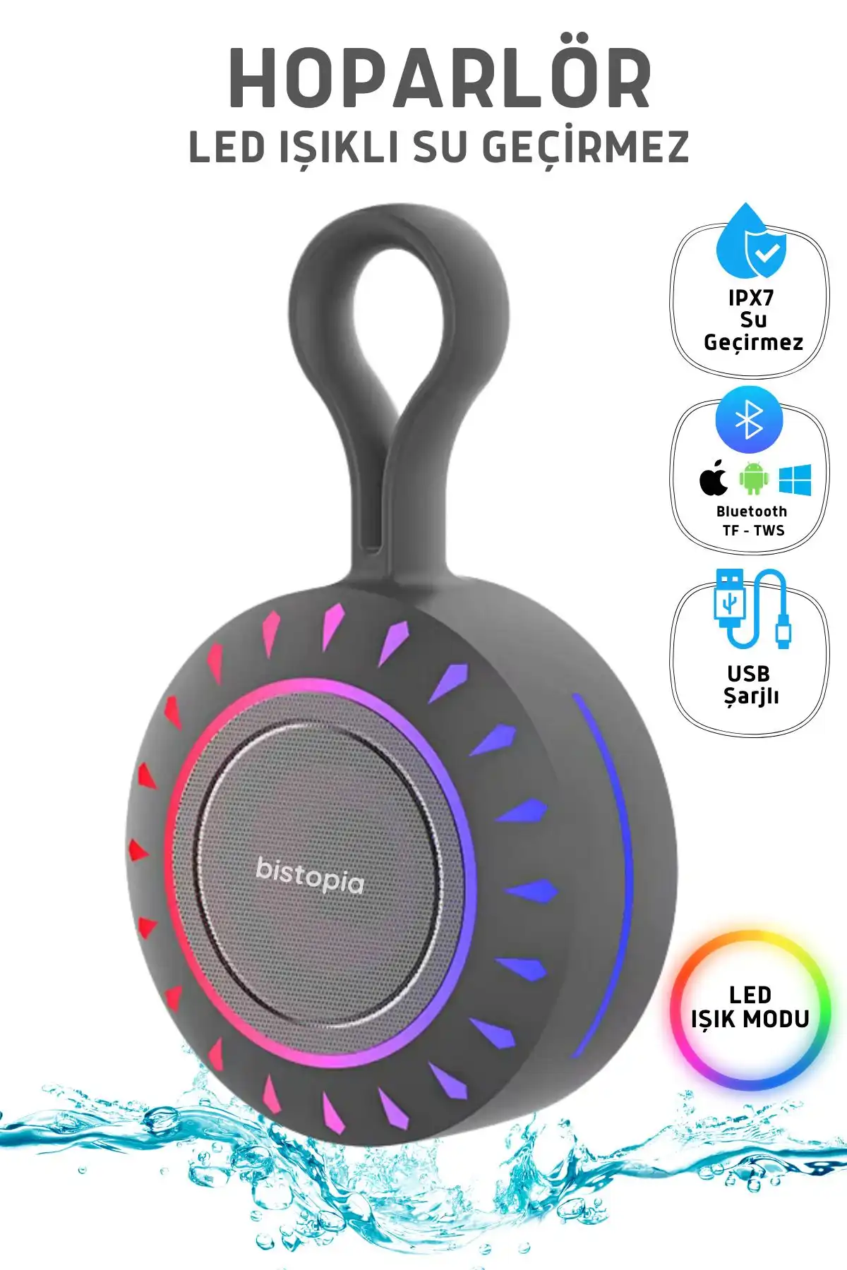 Bistopia ve T G Bluetooth Hoparlörler: Su Geçirmezlik ve Ses Kalitesi Karşılaştırması