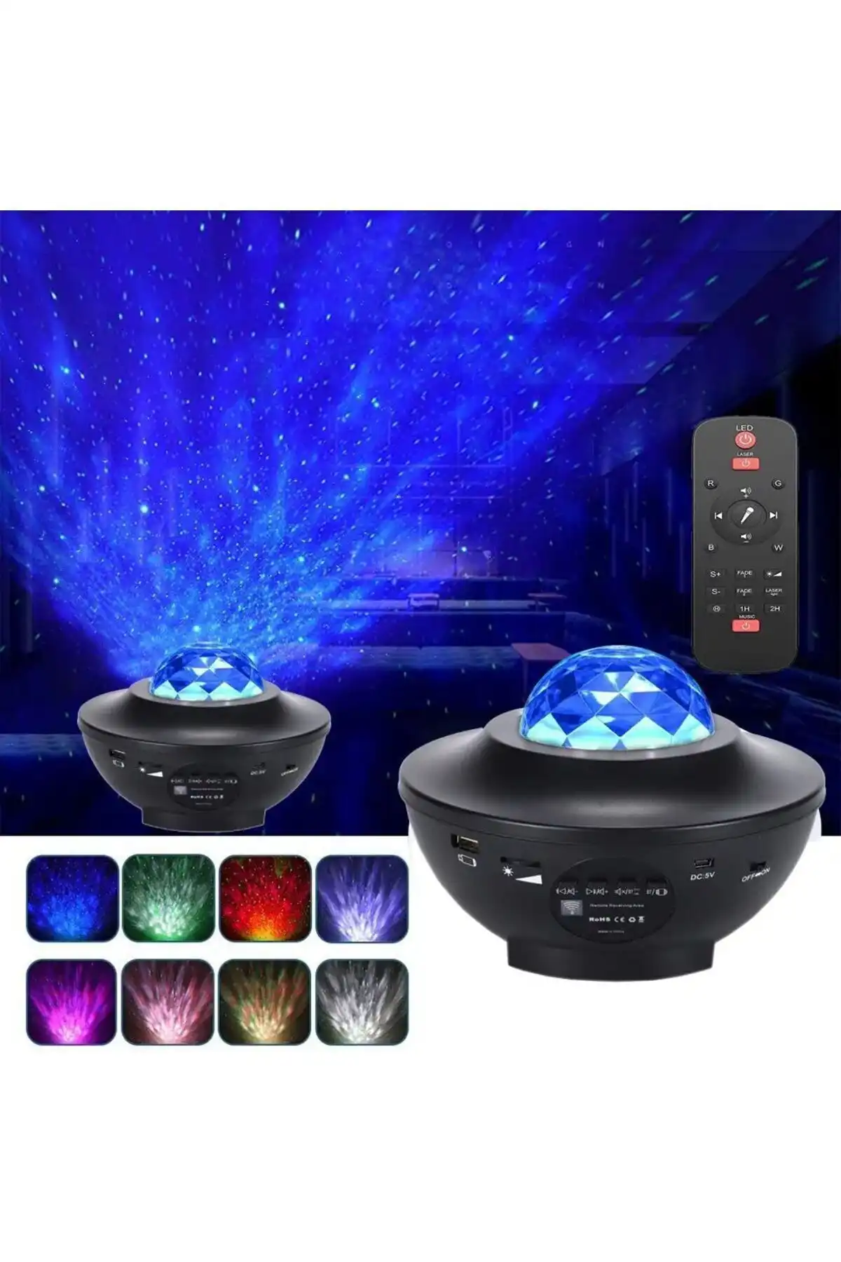 Fortrek Projeksiyonlu Gece Lambası ve Kama Xx-87 Disko Topu Karşılaştırması