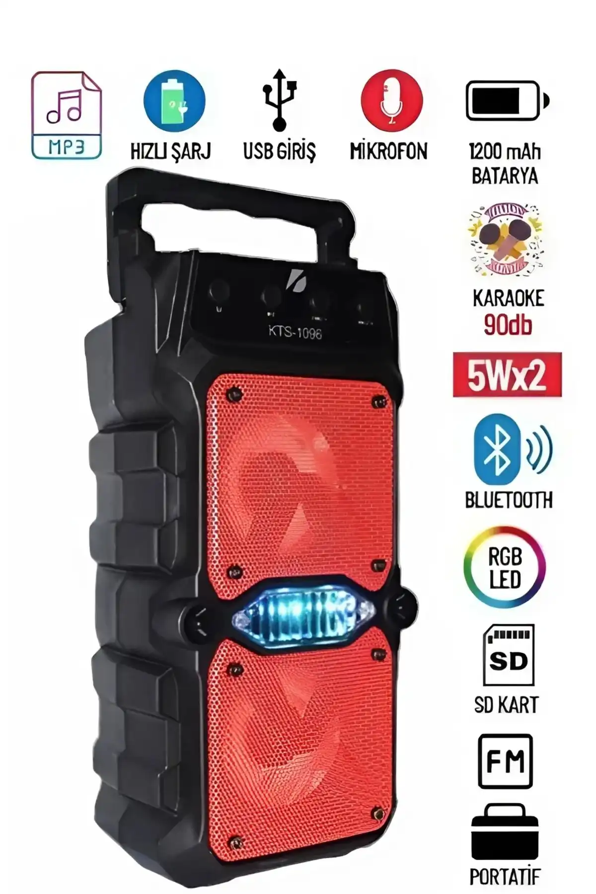 İki Popüler Bluetooth Hoparlör: Kablosuz Ledli Speaker ve Karaoke Mikrofonu Değerlendirmesi