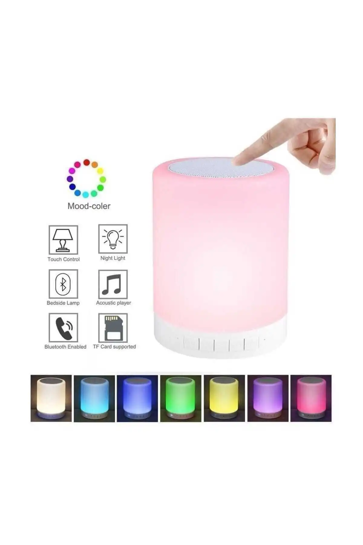 Karşılaştırmalı İnceleme: Bluetooth Renk Değiştiren Hoparlörler ve Touch Lamp