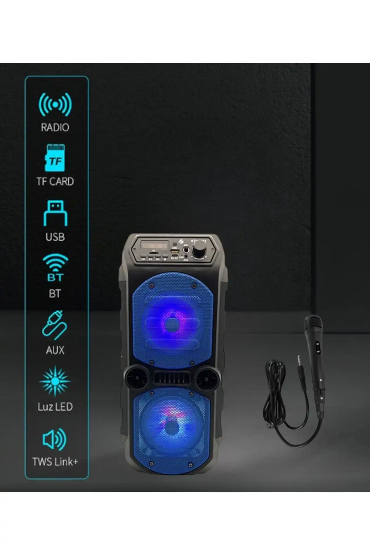 Karşılaştırmalı İnceleme: Polygold Mavi ve Siyah Bluetooth Hoparlör Modelleri