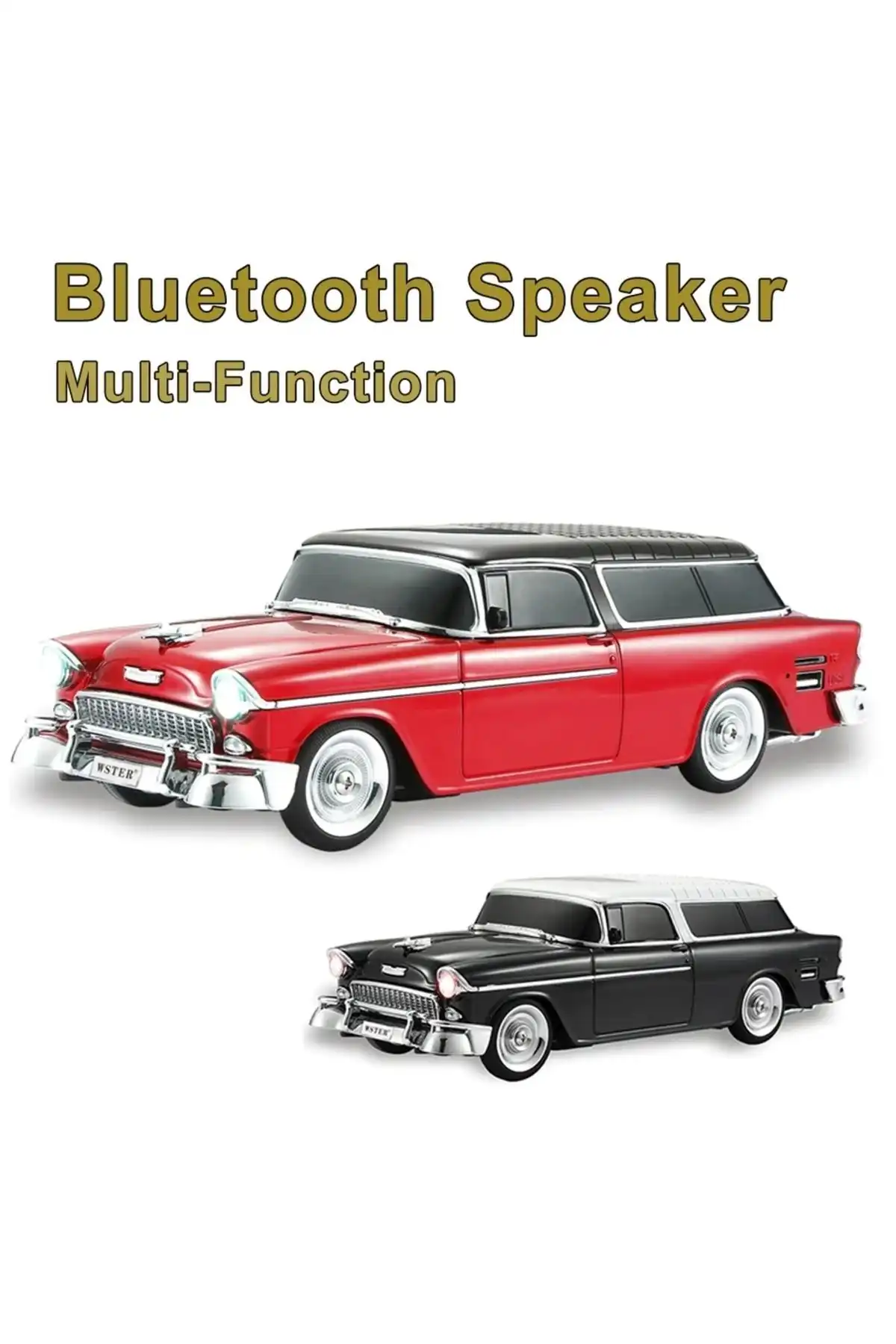 Klasik Araba Bluetooth Hoparlör İncelemesi: 1955 Model vs Premium Seçenekler
