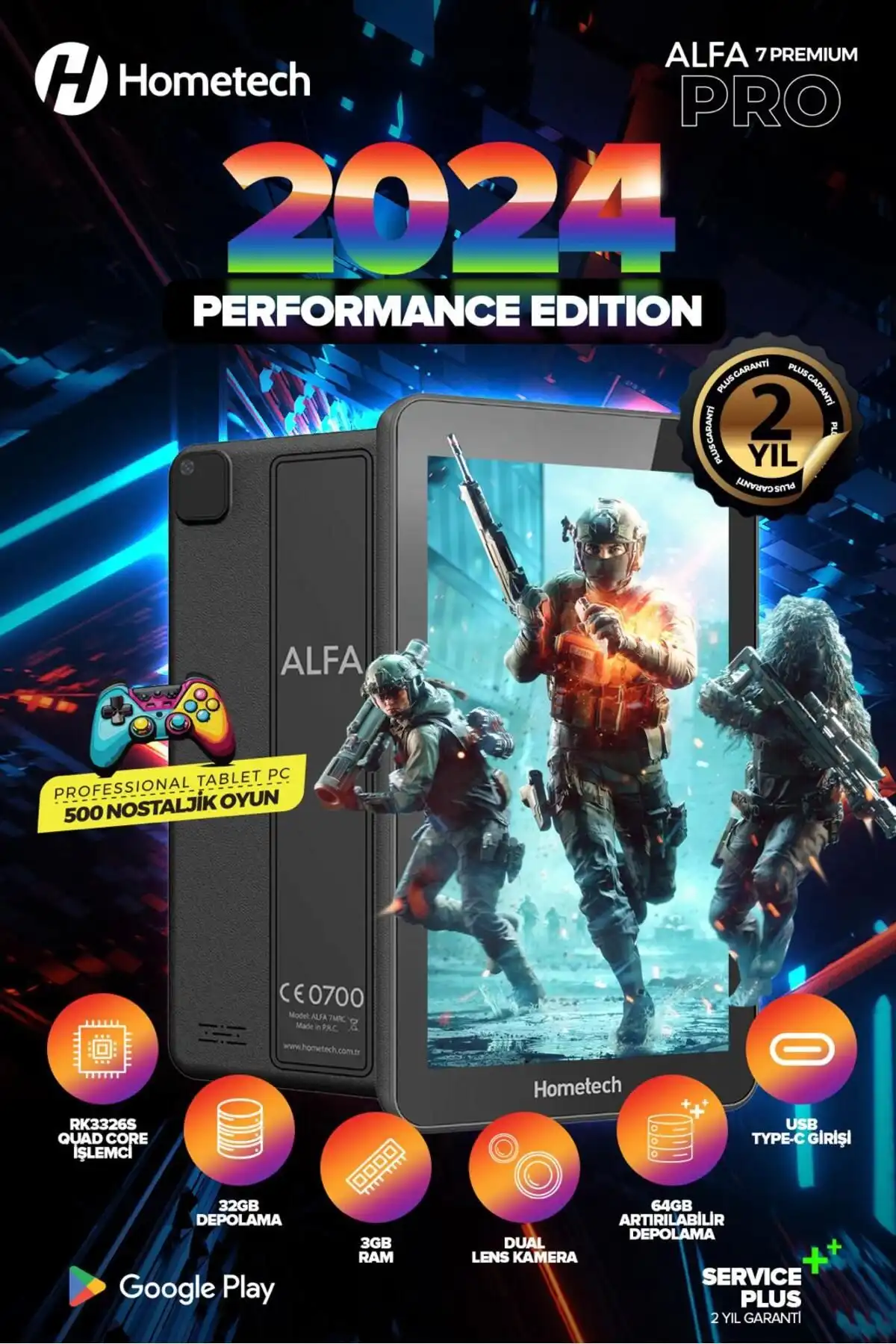 Hometech Alfa 7 Premium Pro İnceleme: Uygun Fiyatlı Hafif ve Taşınabilir Tablet Özellikleri ve Performansı