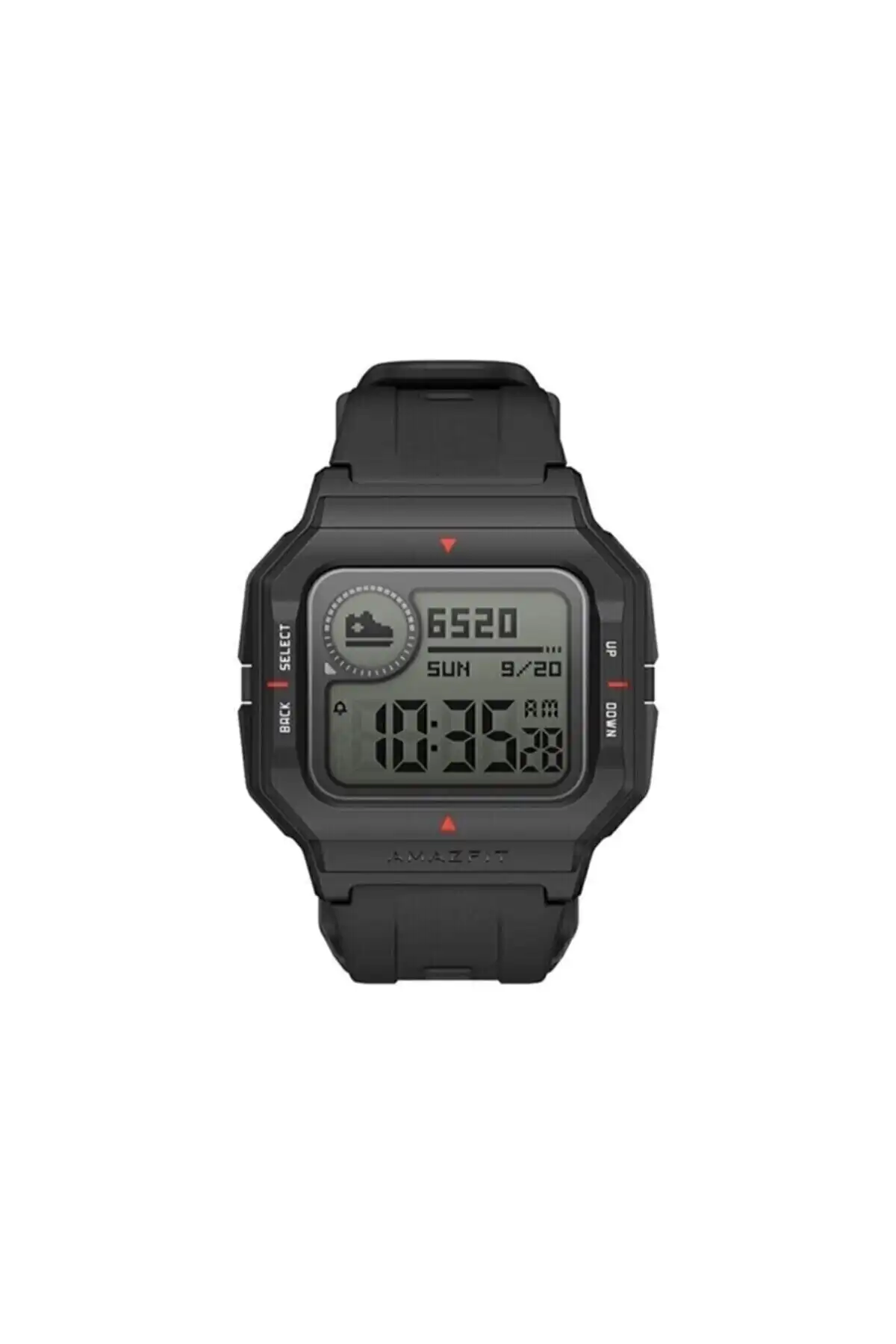 Amazfit Neo Siyah Akıllı Saat: Sağlık Takibi ve Şık Retro Tasarım İle Günlük Kullanım