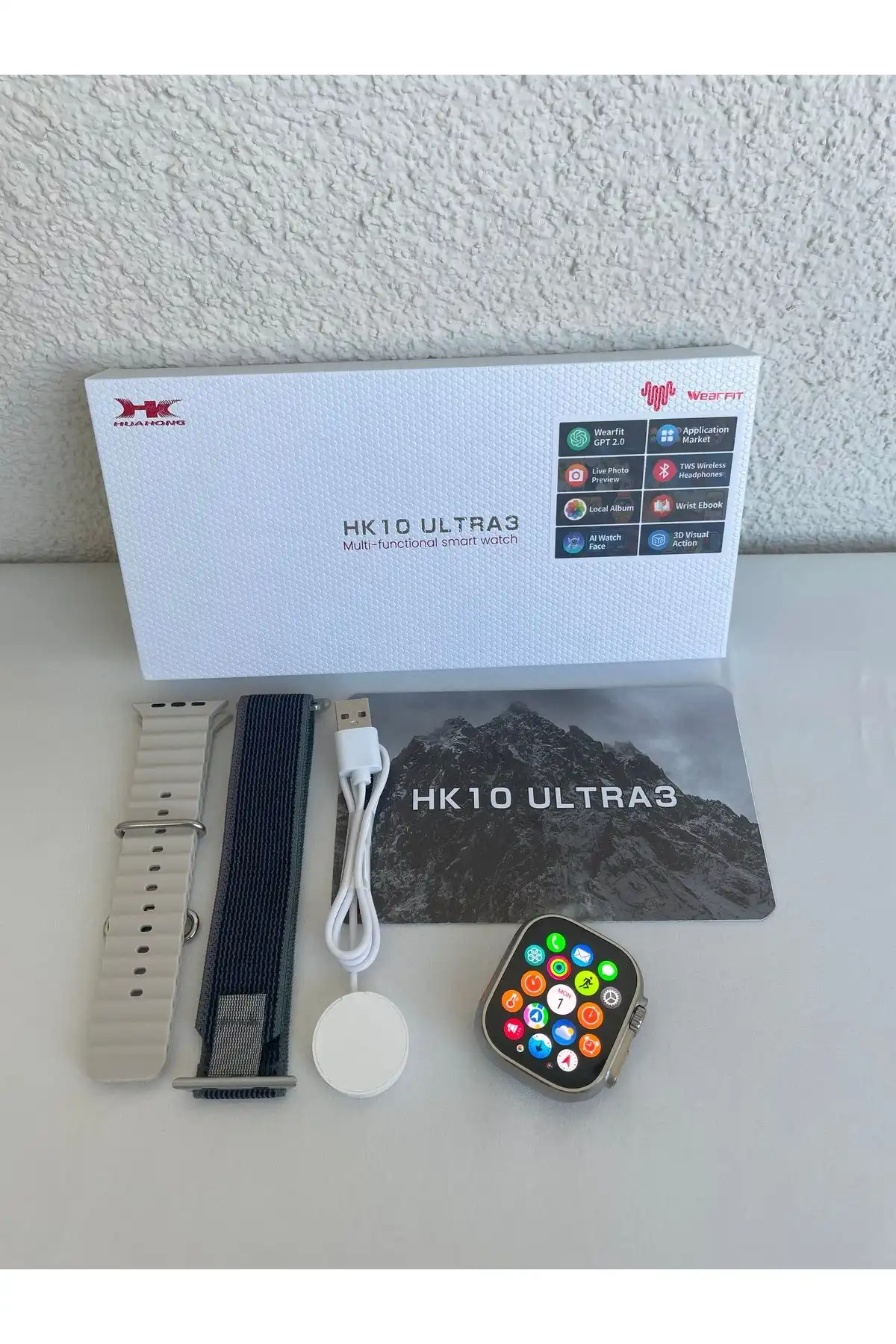 TekizTeknoloji Hk10 Ultra 3 Akıllı Saat: Şık Tasarım ve Gelişmiş Özellikler