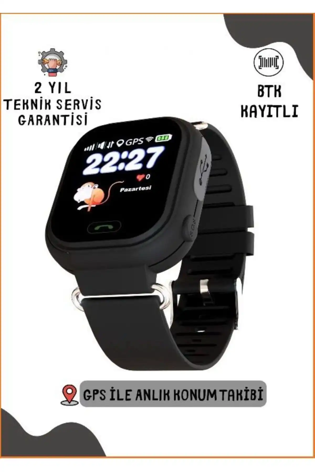 Zayden Q28 Sim Kartlı Çocuk Konum Takipli Akıllı Saati Güvenli ve Çok Yönlü Kullanım İmkanı Sunar